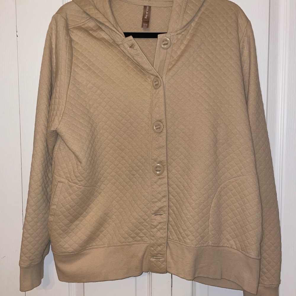 Lightweight Quilted Jacket with a hood